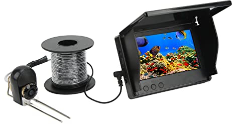 5-Zoll-HD-Unterwasser-Angelkamera mit 8000-mAh-Akku Plug-and-Play für Effektives Angeln (30 m/98,4 Fuß)