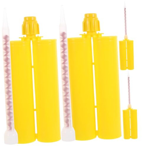 HOMSFOU 4 Stück Nachfüllbare Dichtungsrohre Aus Kunststoff Leere Kartuschen Für Fliesen Und Heimwerkerprojekte Multifunktionale Dichtungstuben Weiß Einfach Zu Bedienen