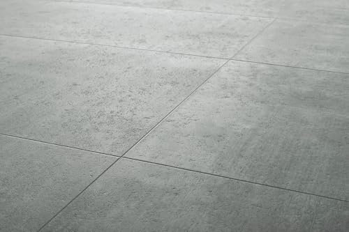 Amadora Klick-Vinylboden 5mm in Betonoptik - 914x457 mm, 2,09 m²/Paket, modernes Design für stilvolle Räume!