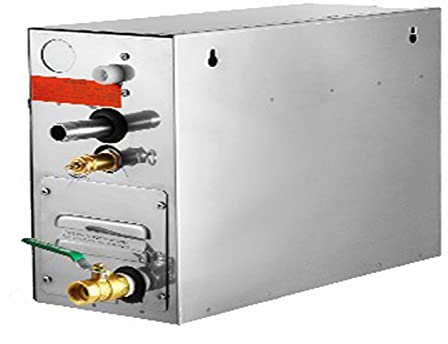Kit generador de ducha de vapor, 4. 5kw 6kw 9kw Sauna Generador de vapor for la ducha de vapor a domicilio con un controlador digital Sauna Habitación SPA Máquina de baño de vapor para uso doméstico c