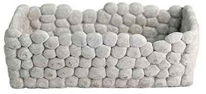 Molde de silicona para moldes de cemento grandes, rectangulares, adoquines, macetas, jarrones, para decoración del hogar