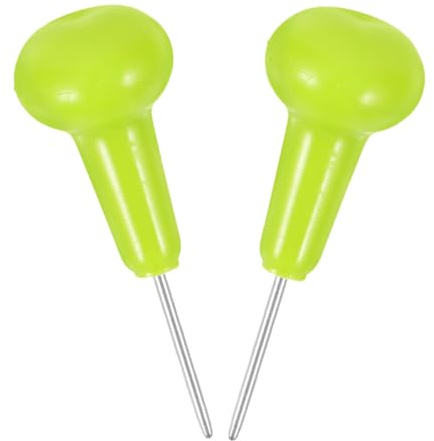 NOLITOY 2pezzi Penna Braille Plastica Per Scrittura e Apprendimento Strumento Ergonomico Per Non Vedenti Leggero e Portatile Per Studenti e Professionisti Con Leggera Differenza Di Colore