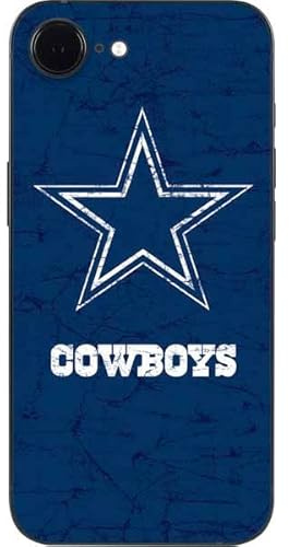 Skinit Decal Phone Skin Compatible with iPhone 16e - Officially Licensed NFL Dallas Cowboys Distressed Design