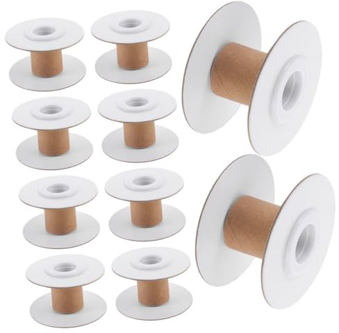 Bobines de Couture en Papier 20 Pièces, Bobines à Enroulement Démontables