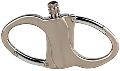 HUFENYU Porte-clés Briquet, Briquet caché dans Un Porte-clés, Porte-Briquet en métal, Porte-clés, Porte-Briquet, Porte-clés en métal, Briquet for l'extérieur et la Maison(Silver)