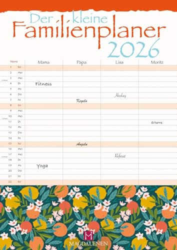 Der kleine Familienplaner 2026