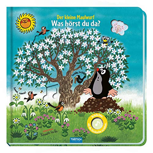 Trötsch Der kleine Maulwurf Was hörst du da? Pappenbuch Kinderbuch Soundbuch: Soundbuch Geräuschebuch Bilderbuch Spielbuch