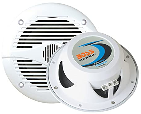 Boss Audio Systems Marine 2-Voies Enceintes de Voiture (200 W, 4 Ohm, 90 dB, Polypropylène, 80 - 20000 Hz)