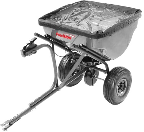 Precision Products 75-Pound Capacity Tow-Behind Semi-Commercial Broadcast Spreader TBS4000PRCGY