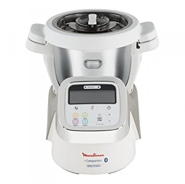 Moulinex I-Companion 1500W 4.5L Acero inoxidable, Color blanco