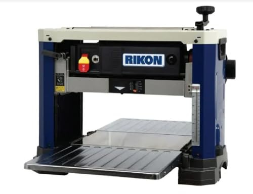 RIKON Power Tools RIKON 25-135H 13 Portable Planer with a 6-Row Helical-Style Cutter Head