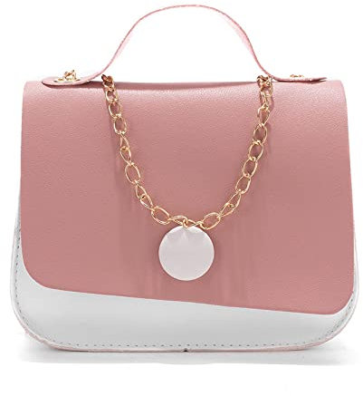 Crossbody Bag Damen Umhängetasche Klein Multi Pochette Breiter Gurt Tasche Mit Breitem Schultergurt Frauen 3 in 1 Leder Tragetaschen Brown
