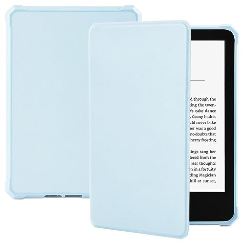 Tasche für Kindle 6 Zoll 2024 und 2022 (11 Generation), Ultraflaches, leichtes Premium PU Leder Folio Cover, und Kindle Paperwhite Signature für Kindle 6'' 11. Generation 2024/2022
