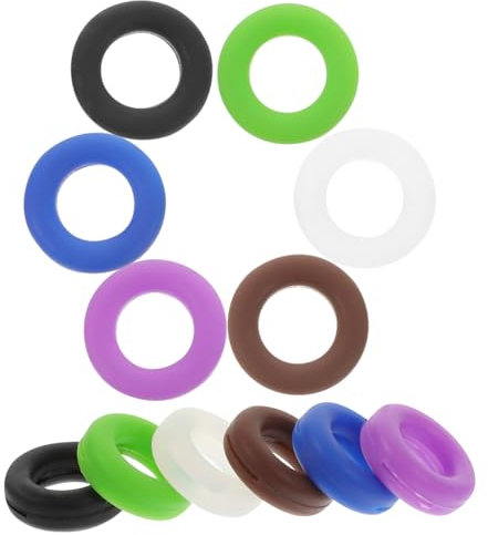 FRCOLOR 12sätze Silikon-brillenrahmengriffe Runde Halterungen -ohrhaken Passend Für Brillen Lesebrillen Und Sonnenbrillen