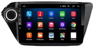 JINFOLI Lettore multimediale di navigazione GPS for autoradio 2 Din, for Kia, RIO 3 4 Rio 2010 2011 2012 2013 2014 2015 2016 Android 8.1 GO Video DIN Impianto audio stereo per auto(2G 16G XGYS)