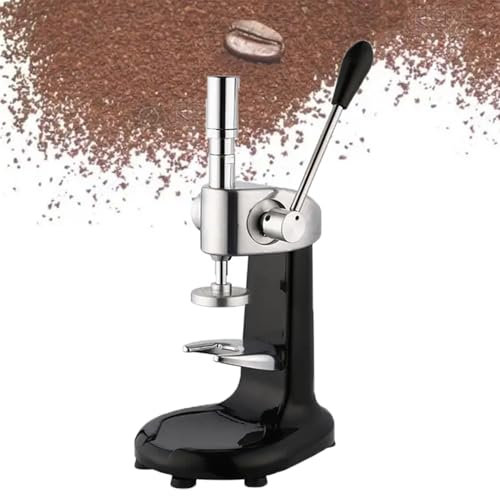 Quantitative Coffee Tamper, Manual Coffee Tamper, Commercial Coffee Powder Pressing Machine, Press Powder Evenly, Fast and Labor-Saving, for Commercial and Home Use
