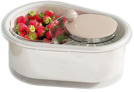 Générique Essoreuse De Nettoyage De Fruits, Grande Essoreuse De Lavage De Fruits, Essoreuse De Nettoyage De Légumes avec Panier À Linge, Essoreuse De Fruits Et Légumes, Aide De Cuisine