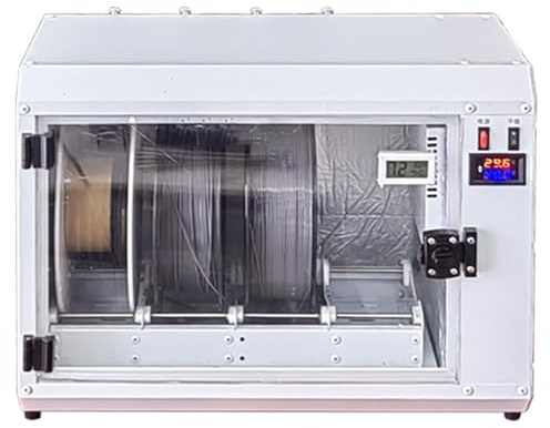 YXZQLOZ Boîte de séchage de Filament d'imprimante 3D déshydrateur 4 Axes avec contrôle de température de 0-70℃ et Circulation d'air Chaud à 360 degrés