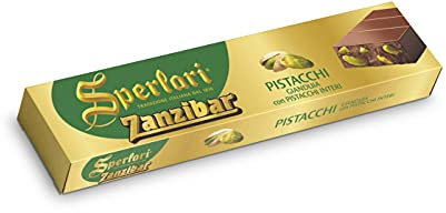 Sperlari - Zanzibar Torrone Nocciolato Pistacchio, Senza Glutine - 200 gr