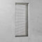 Alu Jalousie Silber - Breite 40 bis 220 cm - Höhe 130/175 / 250 cm - Tür Fenster Rollo Jalousette Aluminium Fensterjalousie Lamellen Metall (100 x 250 cm)
