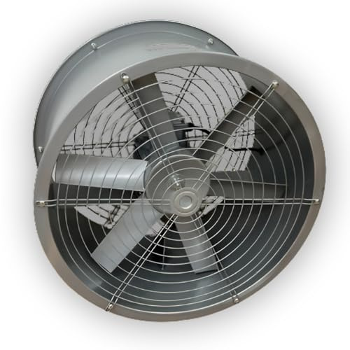 Powerstar Powerful Commercial Axial Metal Canopy Extractor Exhaust Duct Fan 12 16 18 20 inches Kitchens, Warehouses, Greenhouses, Hotels and All Commercial Places (16 Inches 400mm)