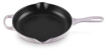 Le Creuset Classic Cast Iron Handle Skillet, 9, Shallot