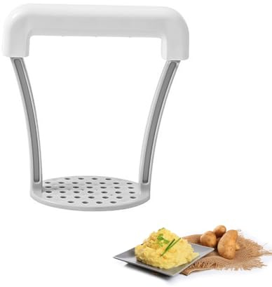 Potato Mashers, Plastic Potato Masher, Food Grade PP Masher Potatoes Bananas Pumpkins, Hangable Lightweight Mash Potato Masher, User-Friendly Handle