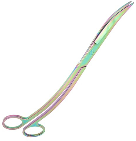 VILLFUL Ciseaux Acier Inoxydable pour Plantes Aquatiques Précise et Outils Professionnels pour Aquarium et Vivier Poissons Adaptés Décoration Aquascaping