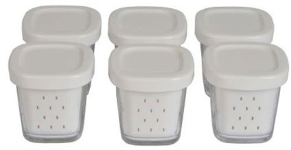 Seb XF100000 6 pots verre avec égouttoir Yaourtières Delices et Multi Delices