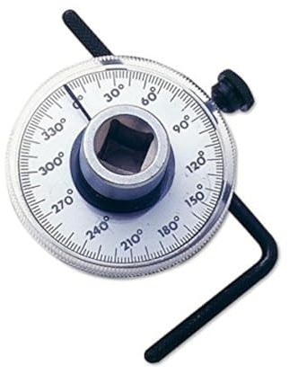Alltooetools 1/2 Inch Torque Wrench Angle Gauge Tool SF0136