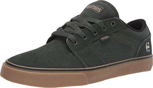 Etnies Barge LS, Scarpe da Skateboard Unisex-Adulto, Verde (327-Green/Gum 327), 44 EU