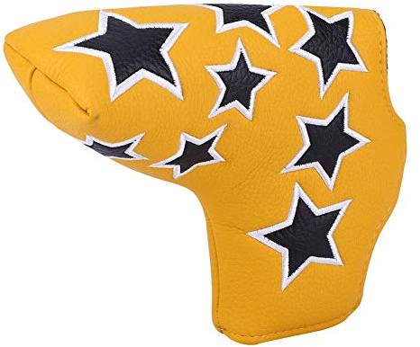Golf Putter Cover Putter Headcover Leder Golf Putter Head Cover mit Magnetverschluss