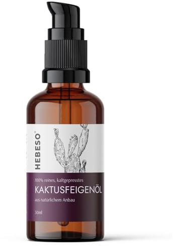 Kaktusfikeskärnolja 50 ml 100 % ren och naturligt kallpressad – bästa naturliga ansiktsserum i världen – bromsar cellåldrandet – minskar djupet av rynkor – gör ansiktshuden elastisk