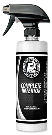 ExoForma Complete Interior - Multipurpose Car Interior Cleaner & Protectant From UV - Car Cleaning Supplies - Matte Finish & Fresh Linen Scent, 16 oz