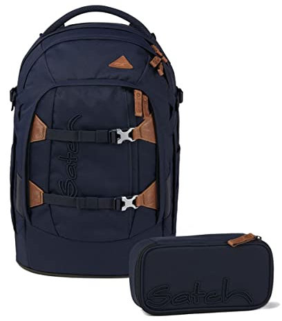 satch Skandi Edition Schulrucksack Set 2tlg. (Nordic Blue)
