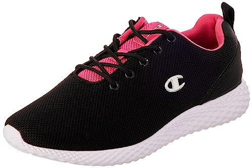 Champion Sprint Winterized, Sneakers Donna, Nero/Fucsia (KK002), 41 EU