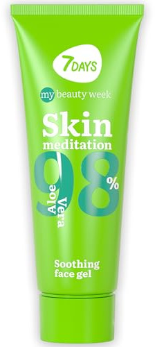 7DAYS Gesichtsmaske mit Aloe Vera und Teebaumextrakten | Masken Beauty | Koreanische Kosmetik | Hautpflege & Gesichtspflege | Face Masks Skin Care | Feuchtigkeitsmasken, 80 ml