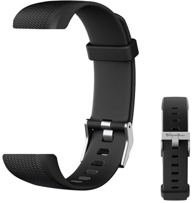 Wrist Bands Replacement for S5 Fitness Tracker (for All Brands) Replacement Band Smart Watch Slim Fitness Tracker Band Activity Tracker Adjustable Wristband 5 Color Black Blue Grey Pink Purple
