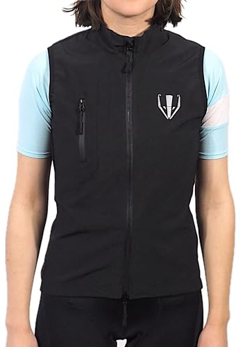 DACHS Radsport Gilet – Ultraleichte, Atmungsaktive, Wasserabweisende, Reflektierende Radweste – Damen