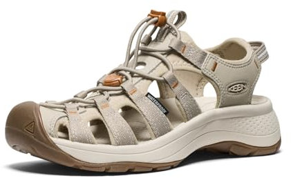 KEEN Astoria West Sandal, Plaza Taupe/Roasted Pecan, 7,5 UK, Plaza Taupe rostad pekannötter, 40.5 EU