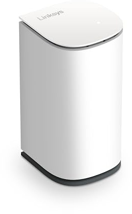 Linksys Velop Micro Mesh WiFi 6 extra nod - Double Band WLAN-förstärkare och repeater, upp till 139 m² - Mer hastighet för +150 enheter - Utöka Linksys Network, 1-pack
