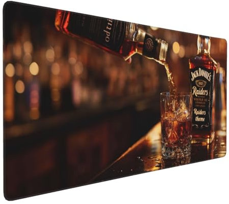 Gaming Mauspad XXL Wein Mousepad 800x400x4mm Rot Verlängertes Mauspad Schreibtischauflage,Genähte Kanten Mauspad,Verbessert Präzision und Geschwindigkeit Wasserdicht Geeignet für Büro und Spiele