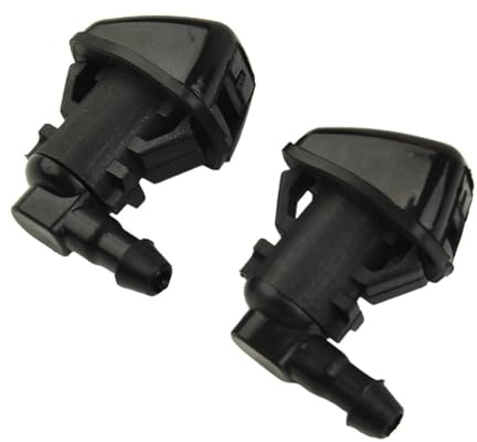 BSWRTH Waschwasserdüse Kompatibel Mit Ford Für Edge 2011 2012 2013 2014 2015 2 Stück Windschutzscheiben-Reinigungsdüse Glasdüse BT4Z17603A