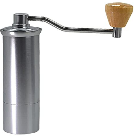Manual Coffee Grinder 45MM Aluminum Coffee Miller Black/Brown/Silver/Gold 15g Mini Portable Coffee milling Machine (Color : C) (C)