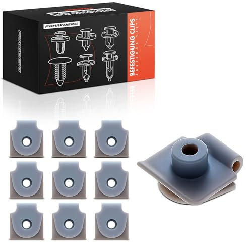 Frankberg 10x Clips de fijación Remaches expansibles Carenado Parachoques delantero Compatible con CX-5 KF CX-5 GH KE CX-5 KE GH 2 DY 2 DE DH 2 DJ DL Replace# 22519