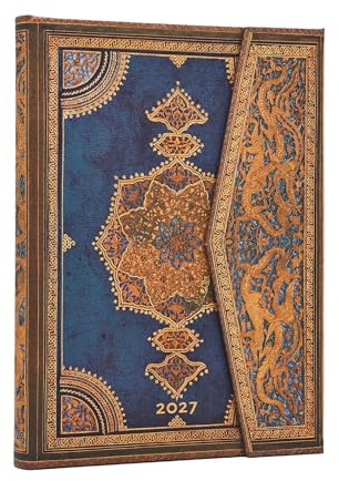 12-Monatskalender 2027 Safawidisch Indigo Midi Verso