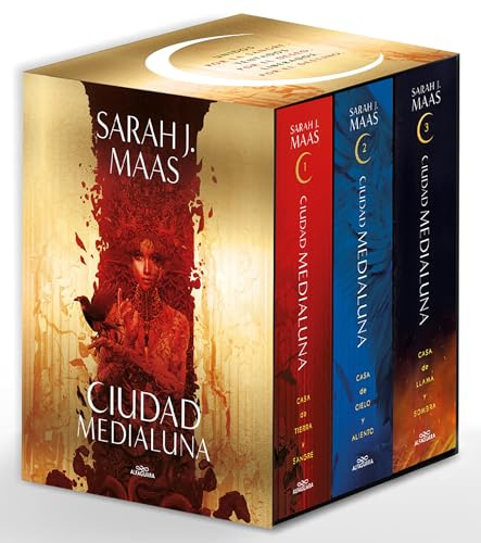 Estuche Ciudad Medialuna (contiene: Casa de tierra y sangre | Casa de cielo y aliento | Casa de llama y sombra) (Sin límites)