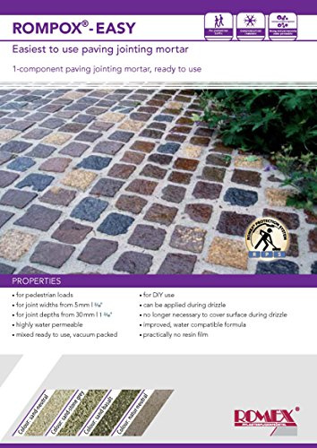 Romex - Rompox Easy Pointing Mortar - Stone Grey 15Kg