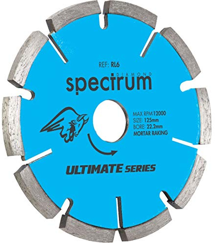 Spectrum Ultimate + Dia Blade Mortar Raking - 115/22.23mm