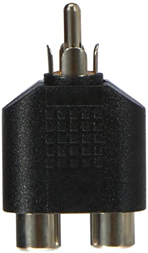 PremiumCord Adaptor 1x RCA Male to 2x RCA Female